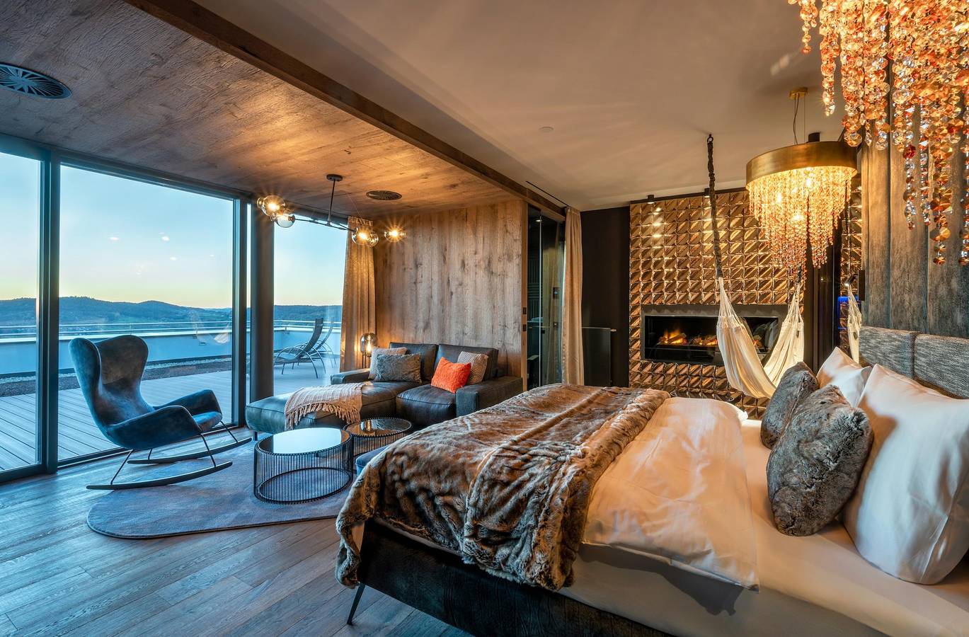 Hüttenhof ****S - Wellnesshotel - Doppelzimmer Landhaus ca. 24 qm in Grainet, Ostbayern