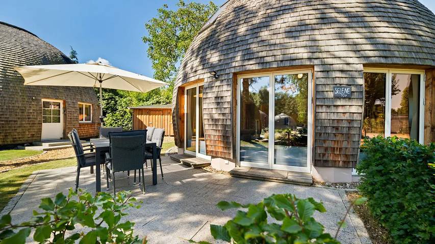 Ferienhaus für 4 Personen, mit Garten und Terrasse sowie Sauna, mit Haustier in Penzlin
