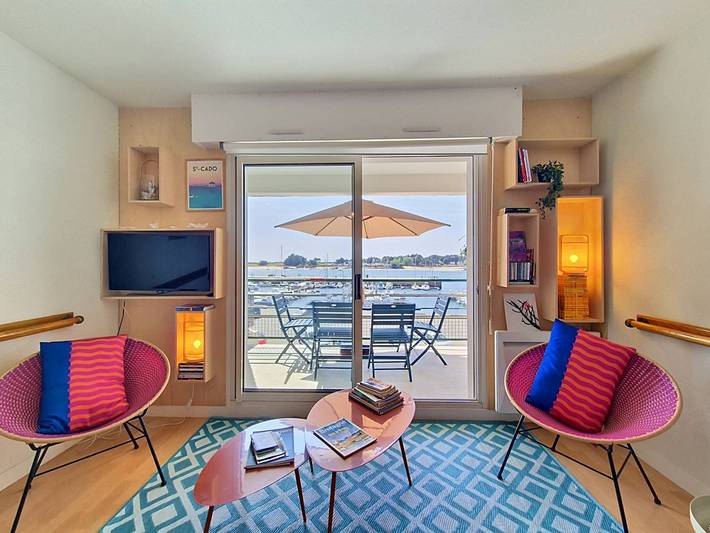 Ganze Wohnung, Duplex mit Meerblick – 4 Pers. in Étel, Côte des Mégalithes