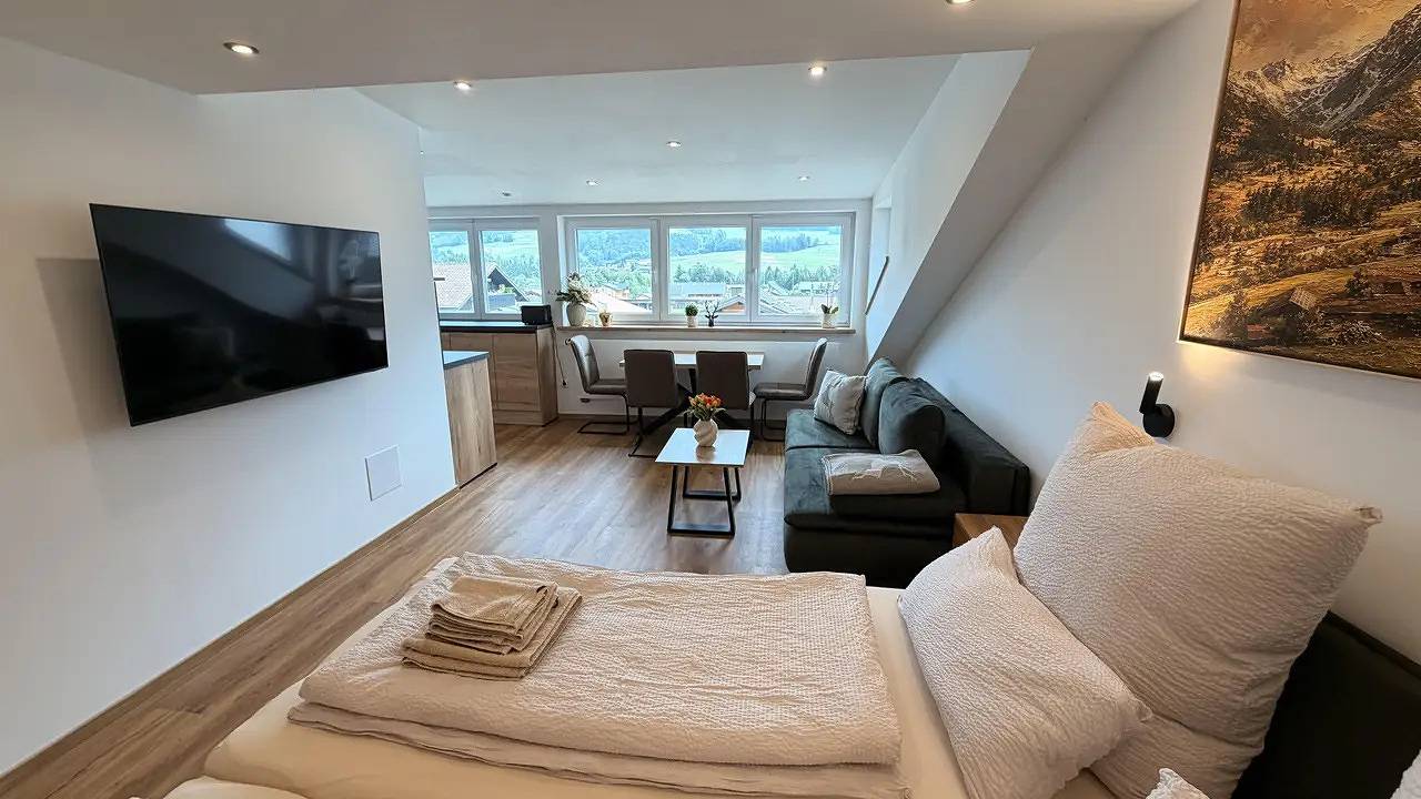 Ganze Ferienwohnung, Ferienwohnung für 2 Personen (30 m²) in Fischen im Allgäu in Fischen, Bayerisch Schwaben