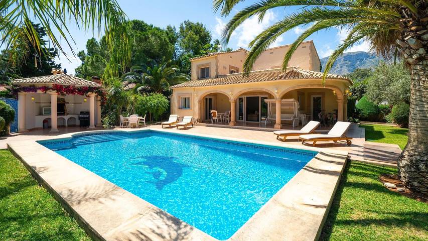 Chalet para 6 personas, con Vistas al mar además de Balcón y Jardín en Les Rotes