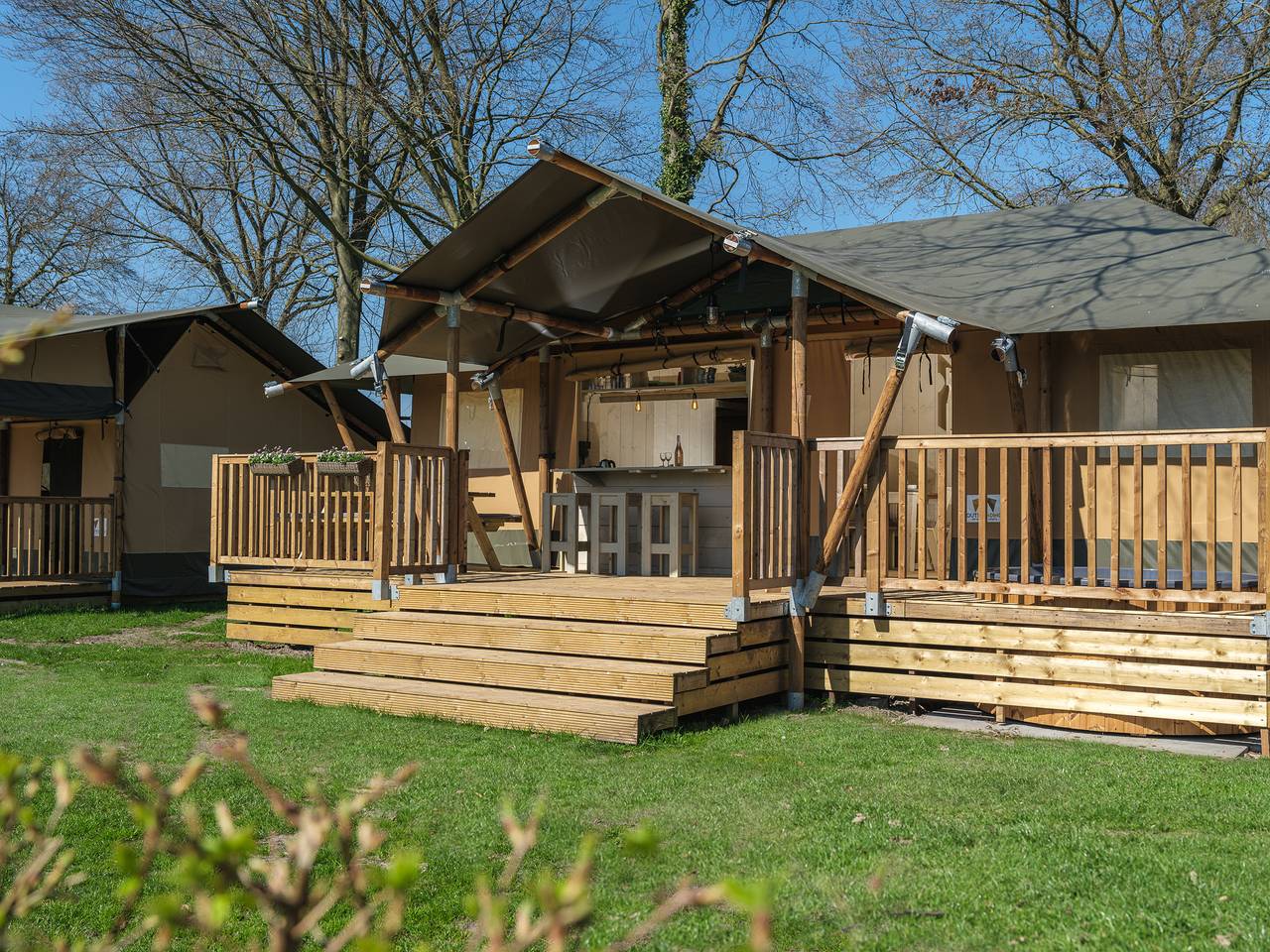 Recreatiepark Den Blanken — Medley Lodge mit Hot Tub | 6 Personen in Neede, Gelderland