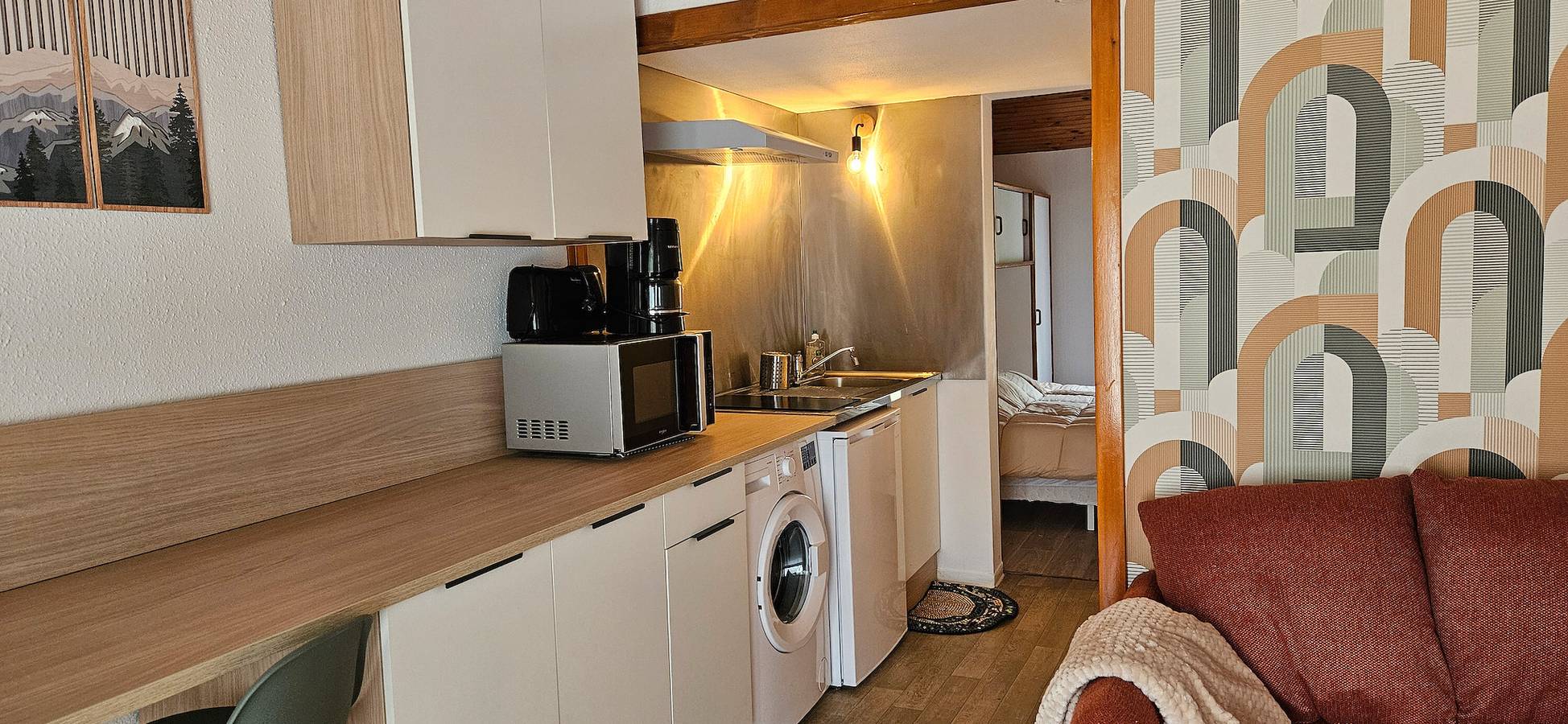 Casa de vacaciones «Le Hameau De La Courbière» con vistas a la montaña, Wi-Fi y aire acondicionado in Tarascon-sur-Ariège, Ariège