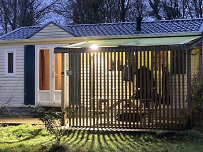 Camping le Lac O fées - Mobilheim 4 personen - Caelia Melusine Mobilheim Komfort 31m2 2Zimmer 31m2 in Priziac, Pontivy und Umgebung