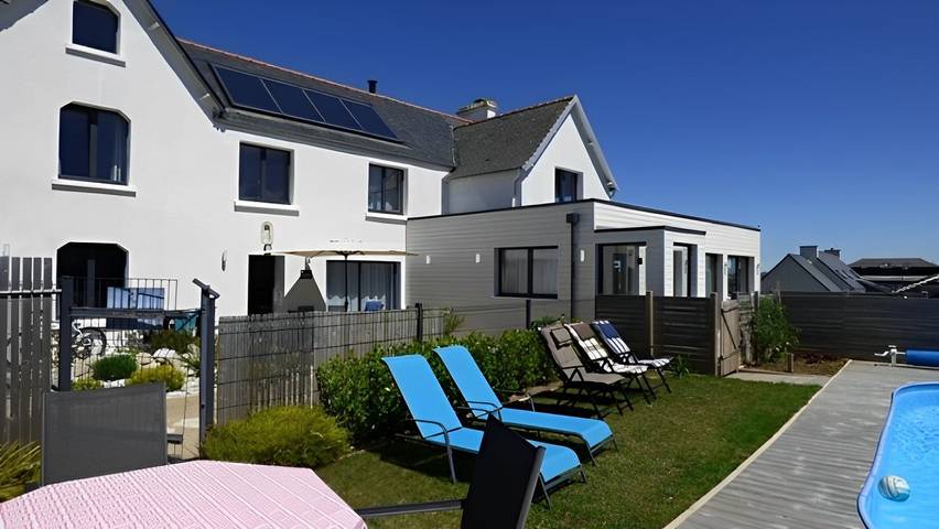 Gîte pour 5 personnes, avec terrasse et piscine à Sibiril - 3