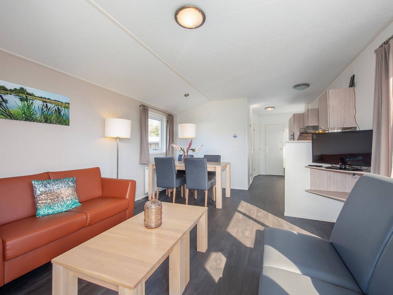 Ferienhaus am See mit Boot in Giethoorn, Nationalpark Weerribben-Wieden