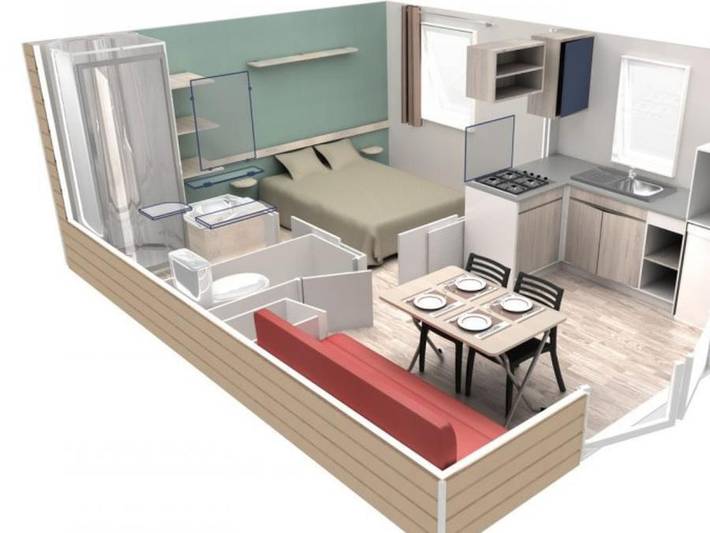 Camping für 2 Personen, mit Kinderpool in Var - 3