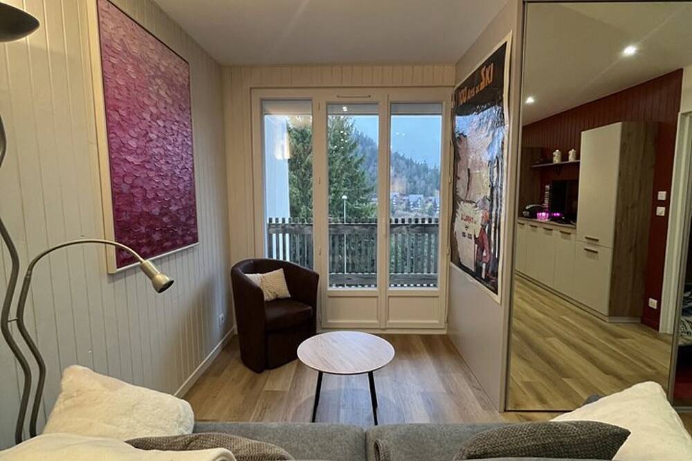 Entire apartment, Charming T2 with Balcony and Garage in Le Lioran in Le Lioran, Laveissière