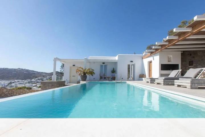 Villa für 6 Personen, mit Whirlpool und Balkon sowie Garten auf Mykonos - 3