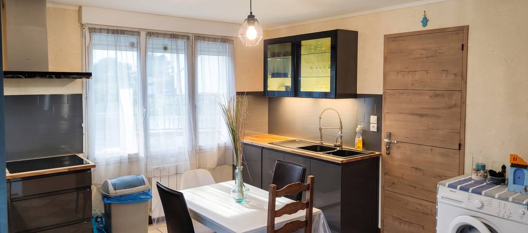 Estudio entero, Estudio cómodo en Flamanville - 35m² - Jardín privado in Flamanville, Côte de la Déroute