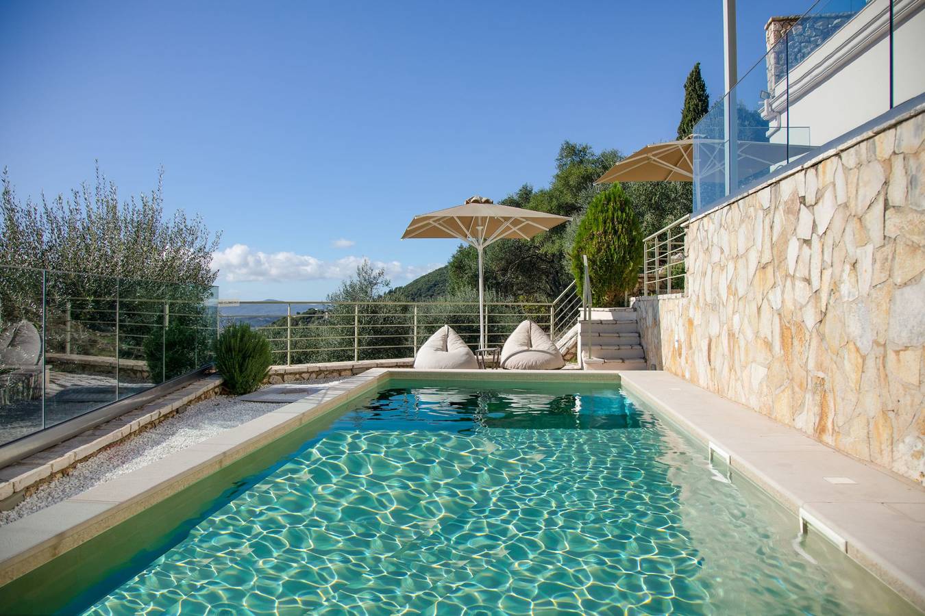 Villa Oliveta in Spartilas, Korfu