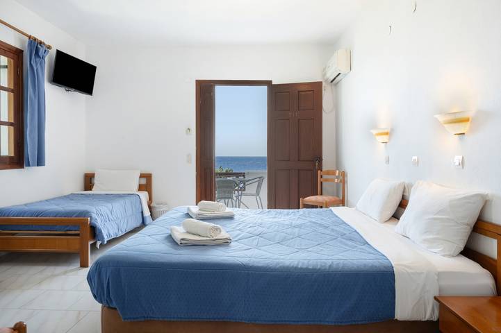 Gîte pour 3 personnes, avec bassin pour enfant ainsi que balcon et jardin dans Karpathos - 2