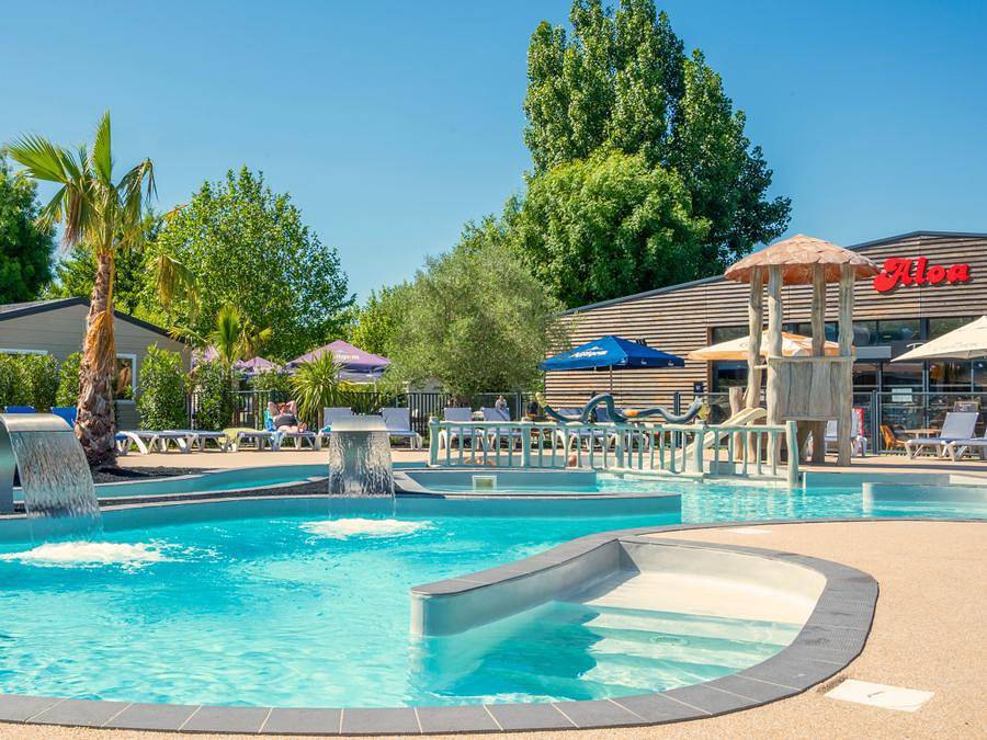 Camping Le Nid d'Eté - Mobilheim 6 personen - 2 Zimmer 4/6 Personen in Olonne-sur-Mer, Les Sables-d'Olonne