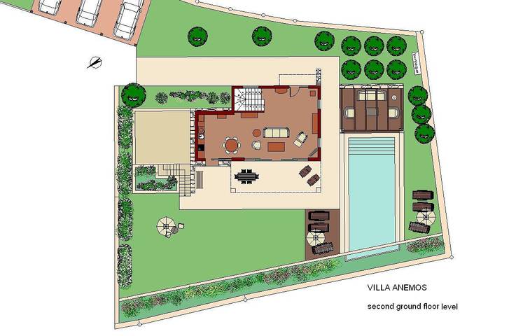 Location de vacances pour 6 personnes, avec jardin ainsi que sauna et terrasse dans Almirida - 3