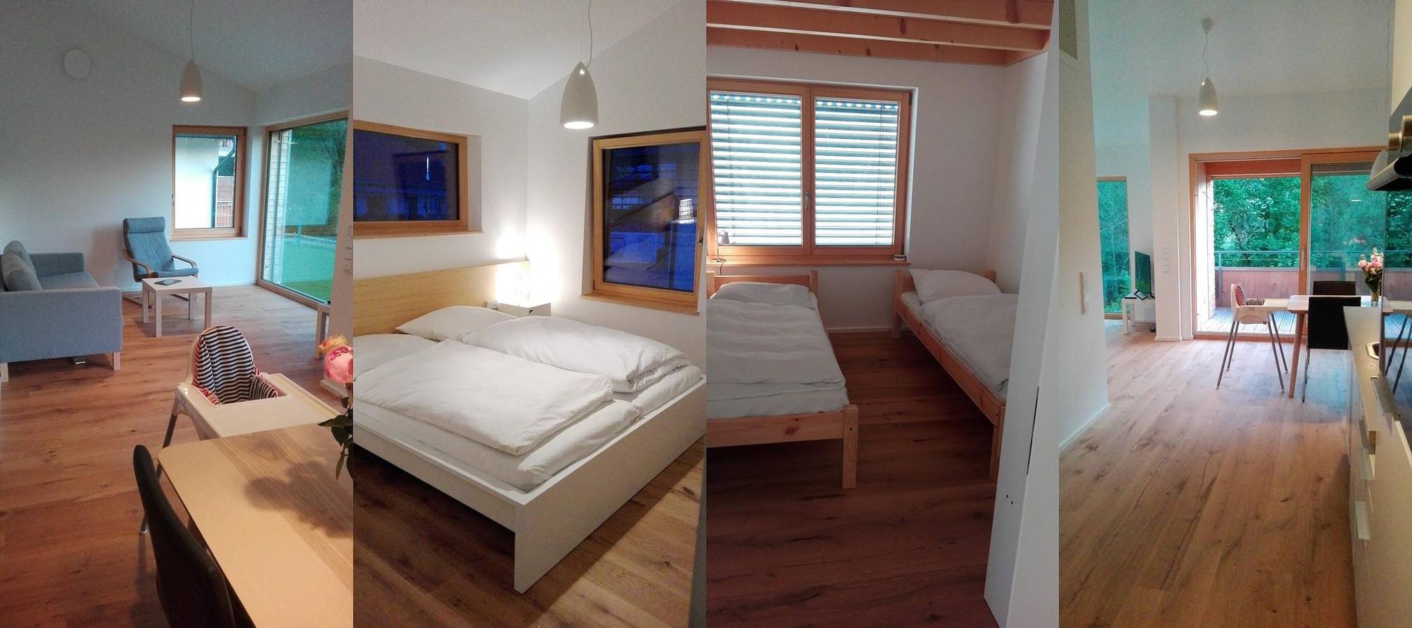 Ganze Ferienwohnung, Appartement/Fewo, Dusche, Wc, 2 Schlafräume in Immenstadt, Bayerisch Schwaben