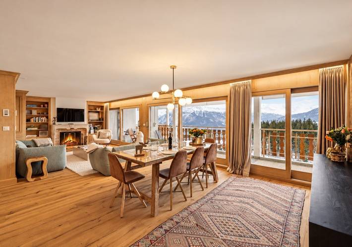 Vacation rental for 6 people, with Balcony and Balcony/Terrace in Montana (Switzerland)