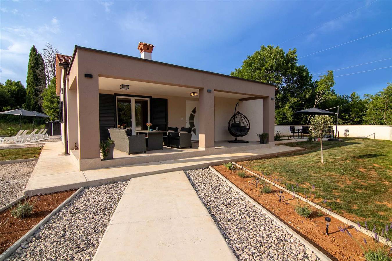 Villa Ese in Nedešćina, Adriatico Croato