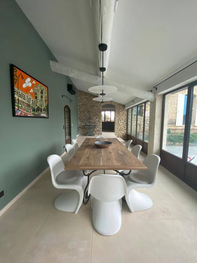 Maison d’hôte pour 2 personnes, avec piscine ainsi que jardin et vue à Gordes - 2