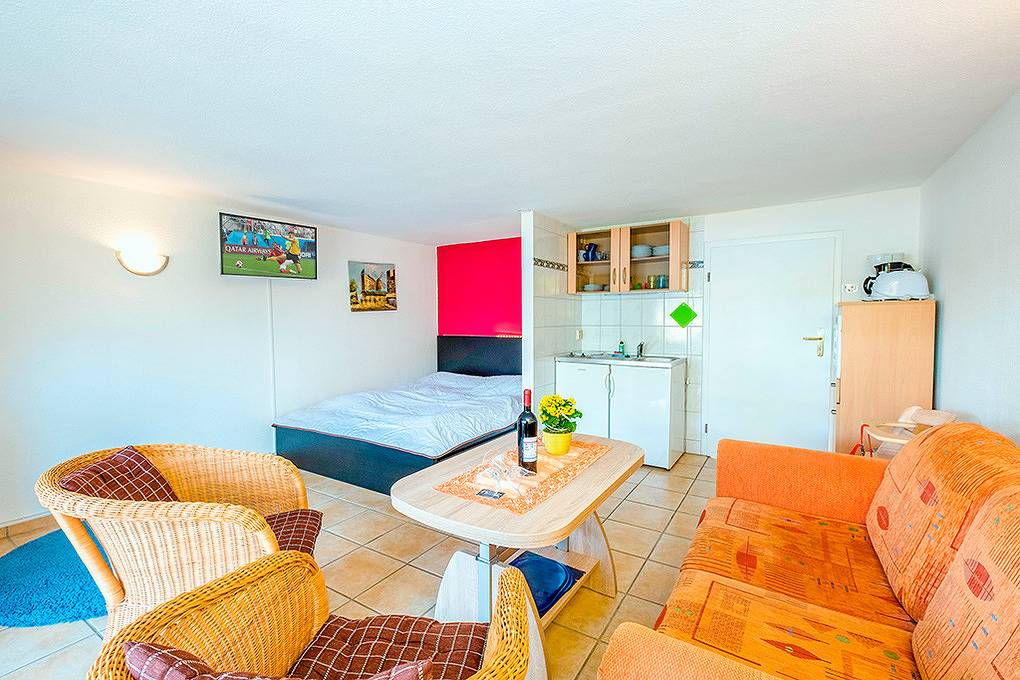 Ganze Ferienwohnung, D 130.020 - Studio "Am Yachthafen", Parterre in Kühlungsborn, Mecklenburgische Ostseeküste