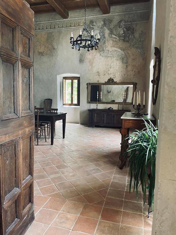 Location de vacances pour 4 personnes, avec terrasse ainsi que jardin et vue, animaux acceptés dans Acciano