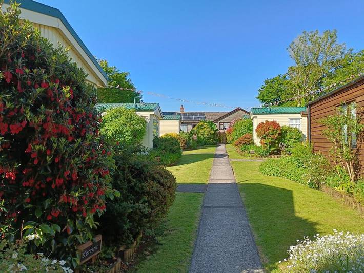 Holiday rental for 2 people, with garden and view in St. Breward