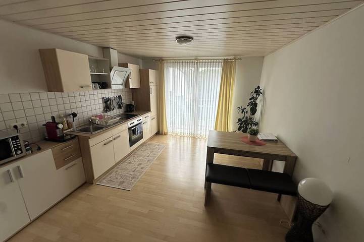 Ferienwohnung für 3 Personen, mit Garten und Balkon, mit Haustier in Lahnau