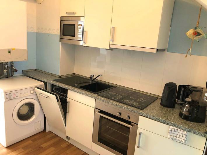 Ferienwohnung für 3 Personen, mit Balkon/Terrasse und Terrasse sowie Ausblick in Norddeich - 2