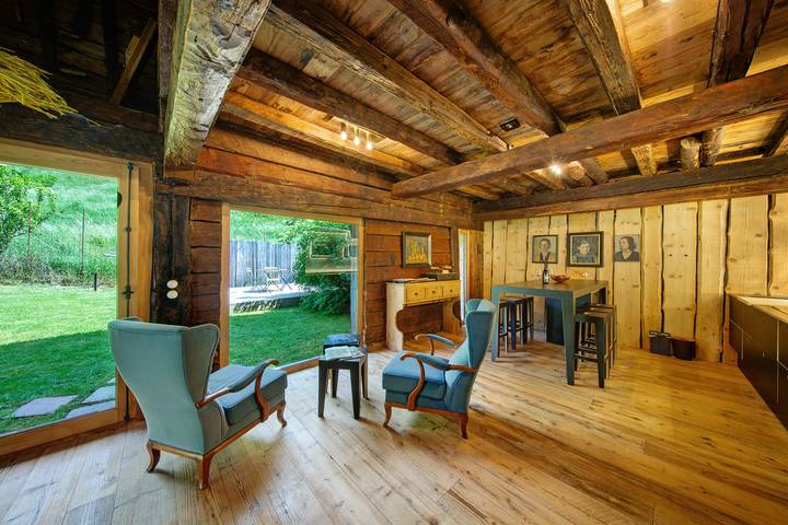 Chalet pour 11 personnes, avec jardin - 1