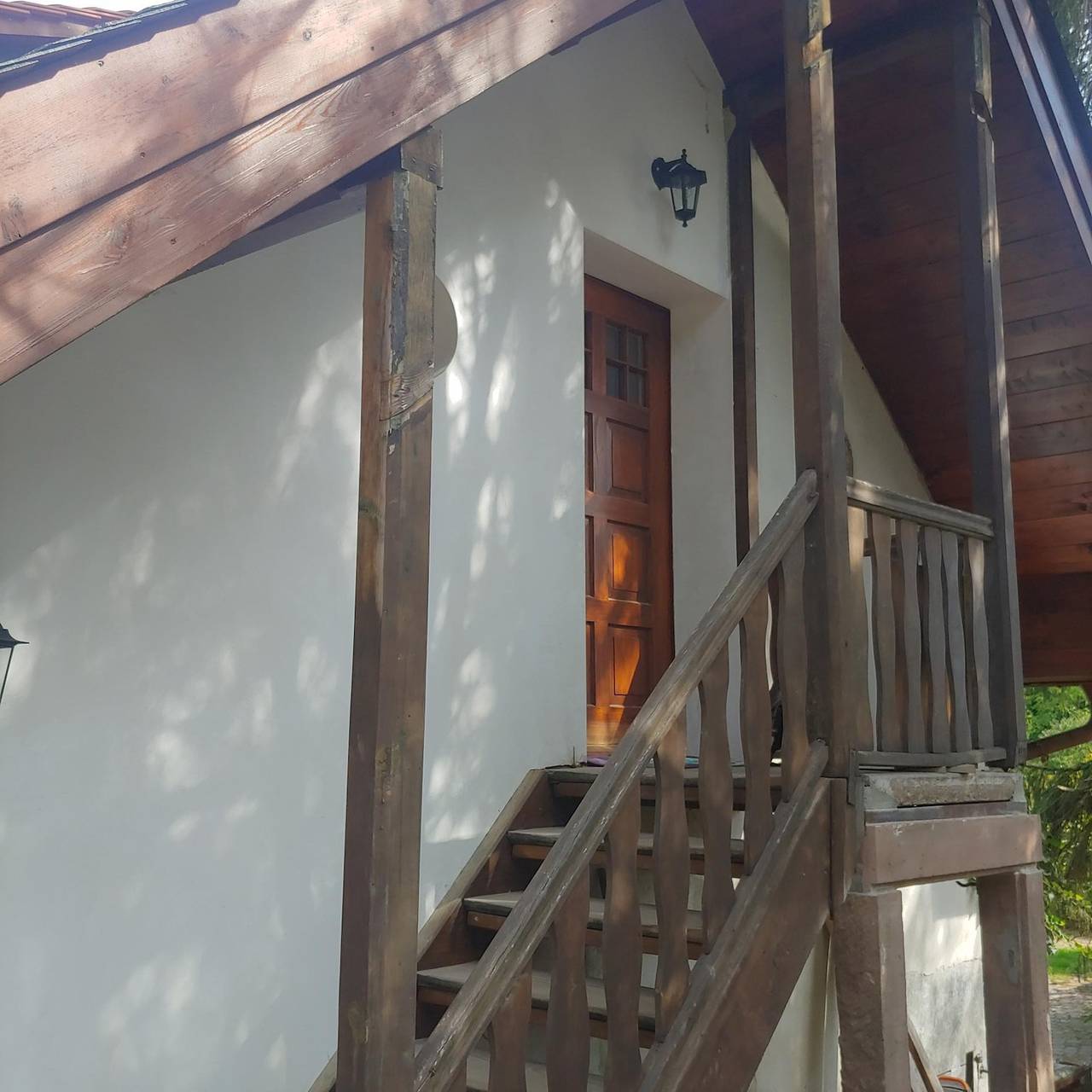 Ganze Ferienwohnung, Fewo 3, Dusche, waldseitig, Pool in Neustadt-Stadtmitte, Neustadt an der Weinstraße