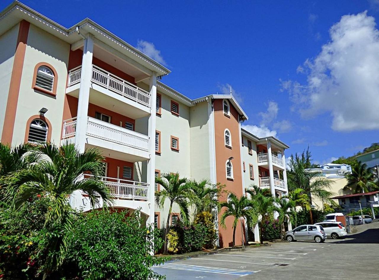 Estudio entero, Encantador estudio en Les Trois-Îlets, 32 m² con balcón luminoso in Anse Mitan, Les Trois-Îlets