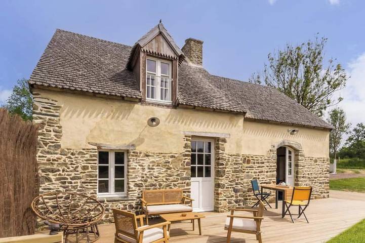 Gîte pour 5 personnes, avec Terrasse et Jardin dans Saint-Ébremond-de-Bonfossé