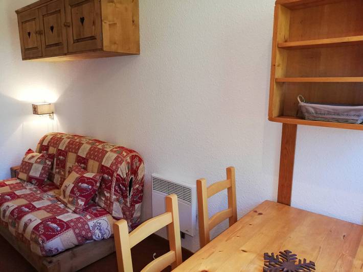 Ganzes Studio, Teilbares Studio 27m², Balkon, nahe Pisten und Liften in Valmorel, Les Avanchers-Valmorel