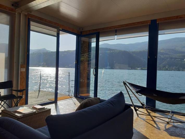 Ferienwohnung für 4 Personen, mit Balkon und Terrasse sowie Seeblick und Ausblick in Luganer See (Lombardei) - 4