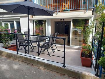Gîte pour 4 personnes, avec terrasse et piscine à Koper