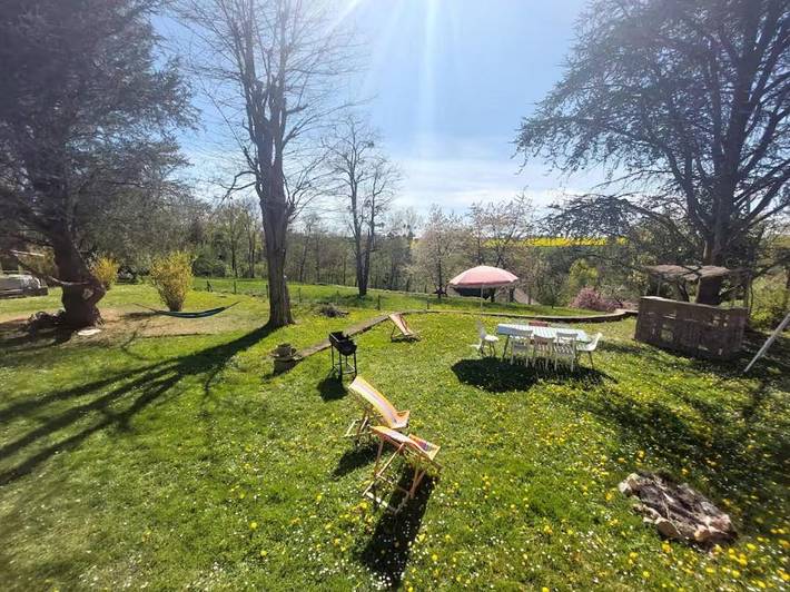 Maison de vacances pour 15 personnes, avec vue ainsi que jardin et terrasse, animaux acceptés