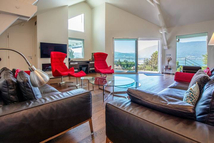 Location de vacances pour 12 personnes, avec jardin et terrasse à Veyrier-du-Lac - 3