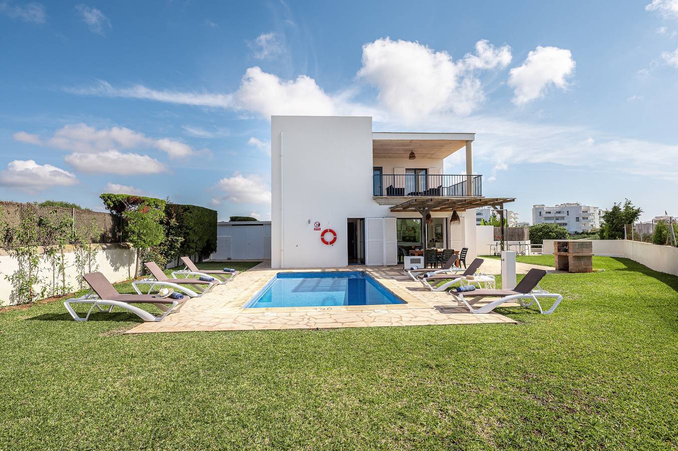 Villa "Ca na Magdalena" mit Bergblick, Privatem Pool und Wlan in Cala d'Or, Santanyí