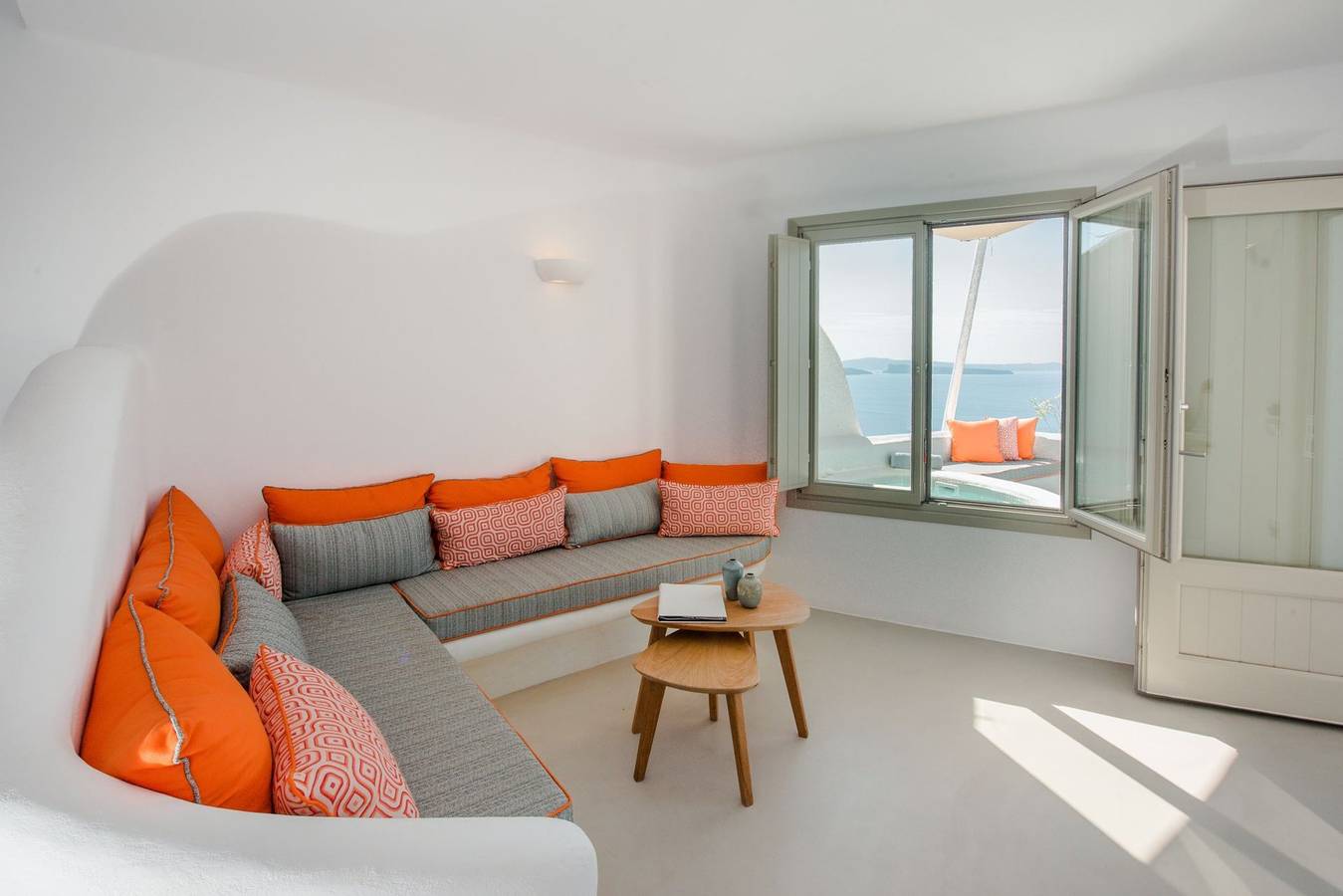 Splendid Santorini Suite | Junior Suite | Breathtaking Caldera Sea & Sunset Views and Hot Tub | Oia in Oia, Santorini