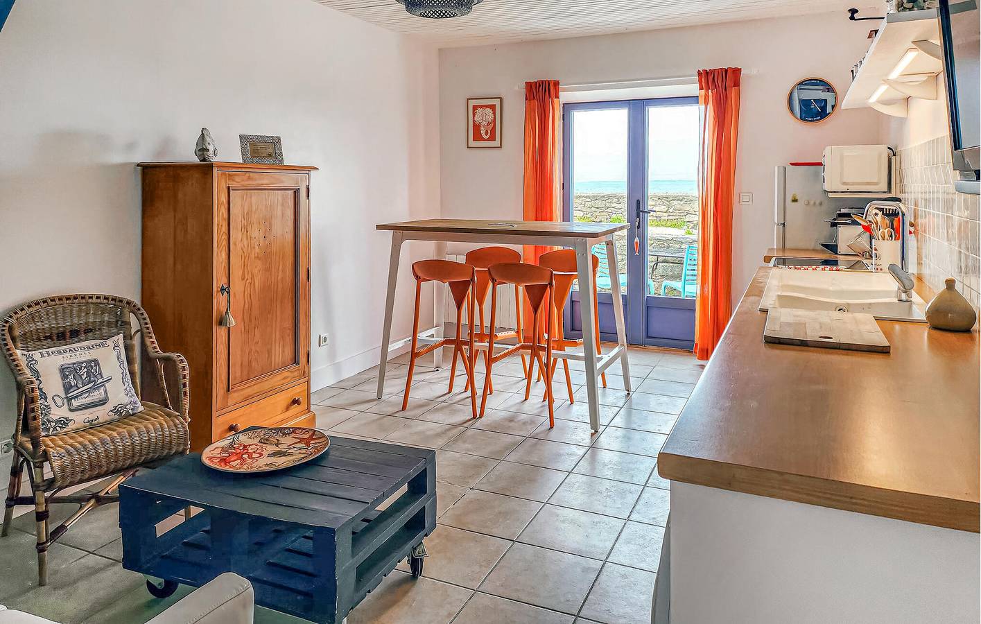 Apt. vue mer avec parking et internet in Noirmoutier-en-l'Île, Noirmoutier