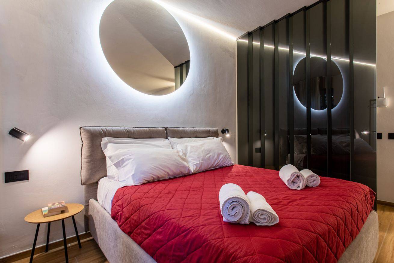 Geheel appartement, Vakantieappartement voor 3 personen met balkon in Verona, Garda Bergen