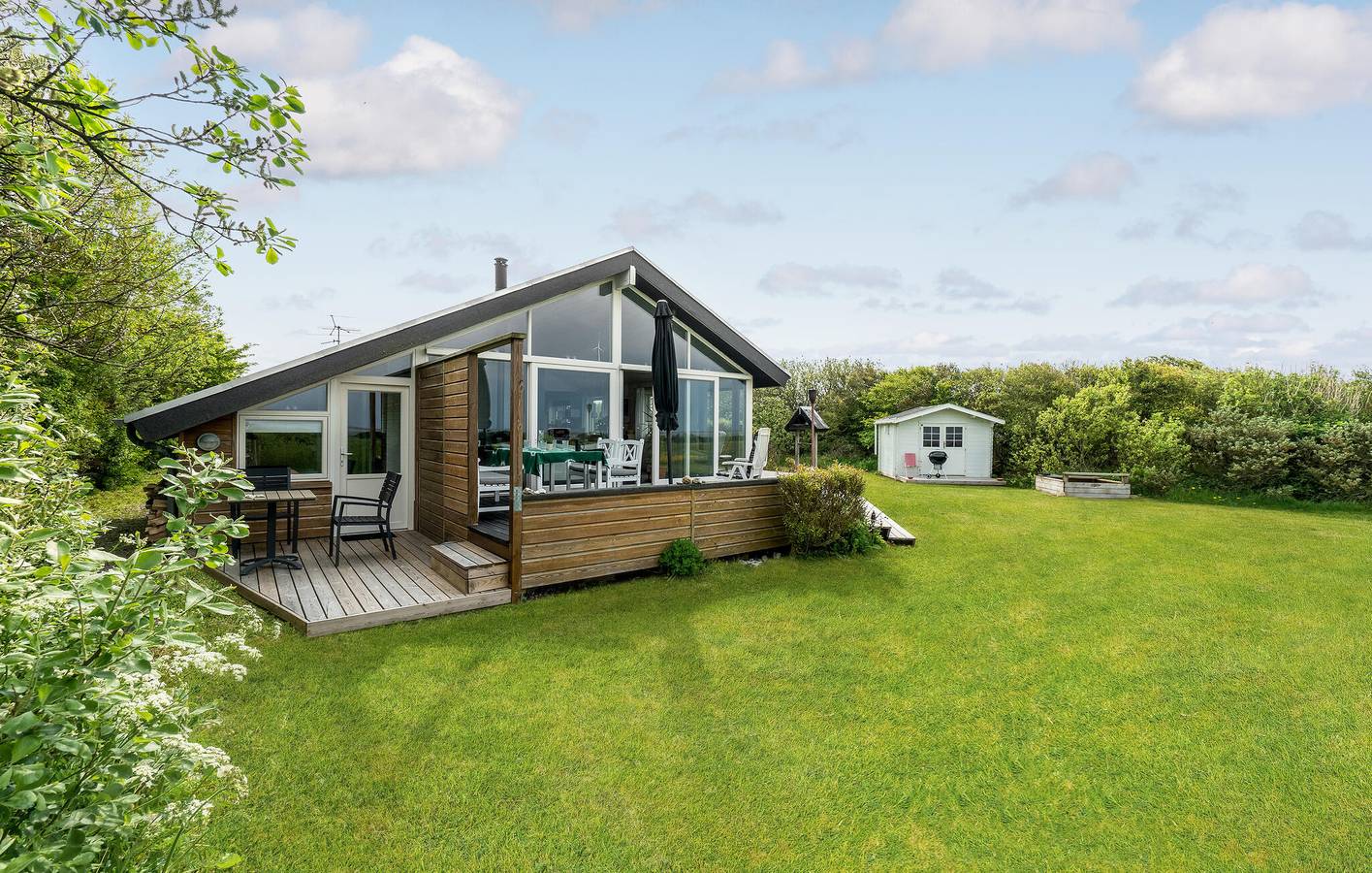 Ferienhaus für 8 Personen mit Terrasse in Kærgården, Limfjord in Nordjütland