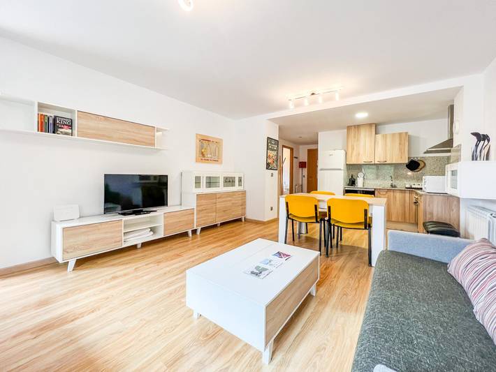 Gîte pour 6 personnes, avec terrasse dans Arinsal