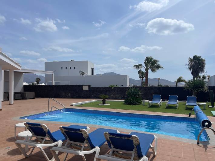 Ferienhaus 'Villa Maria' mit Bergblick, WLAN und Klimaanlage in Playa Blanca, Yaiza