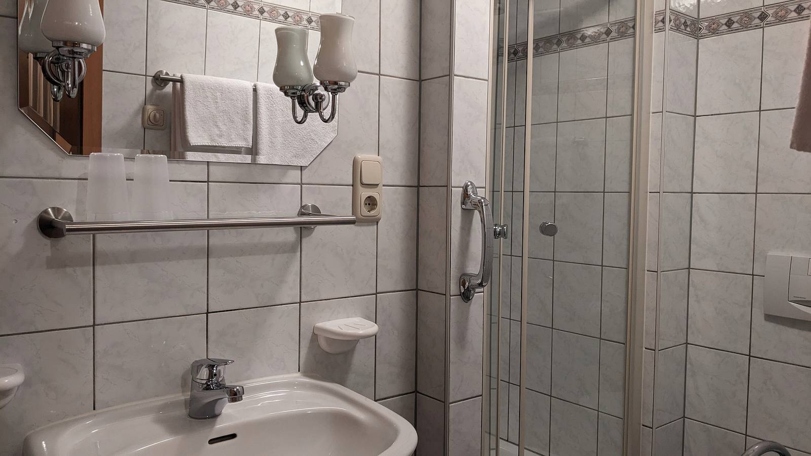 Appartement entier, Appartement 'Karolina 3' avec vue sur la montagne, terrasse commune et Wi-Fi in Bad Soden-Salmünster, Arrondissement de Main-Kinzig