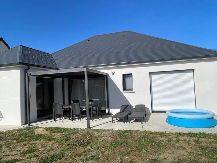 Maison de vacances pour 6 personnes, avec terrasse
