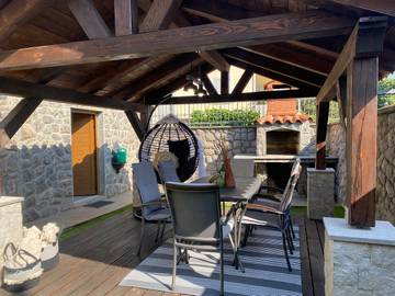 Ferienhaus für 6 Personen, mit Balkon/Terrasse, mit Haustier in Lovran