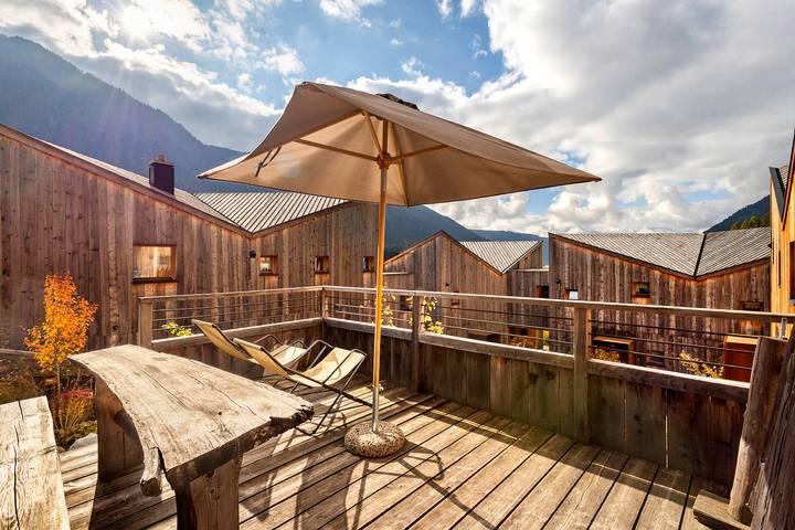 Ferienhaus für 3 Personen, mit Garten und Sauna, mit Haustier am Kronplatz