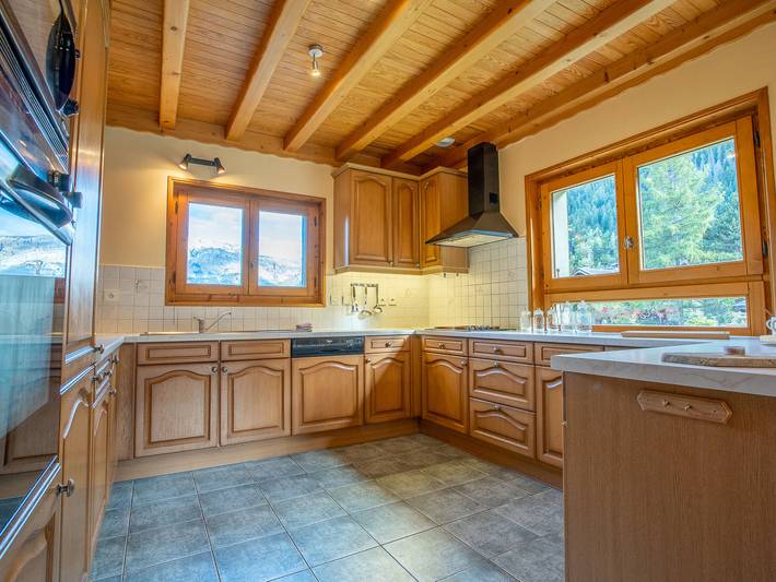 Chalet pour 12 personnes, avec balcon et jardin à Saint-Gervais-les-Bains - 4