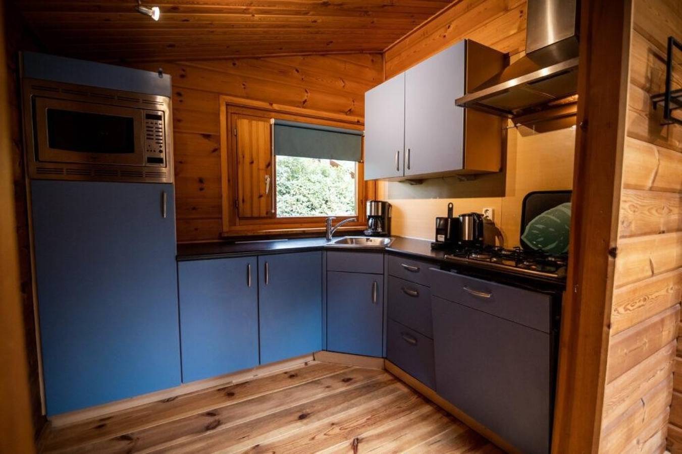 Comfortabel chalet voor 2 personen met groot terras op vakantiepark in Markelo in Markelo, Twente