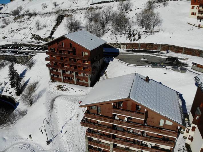 Gîte pour 8 personnes, avec Balcon dans Station De Val Thorens